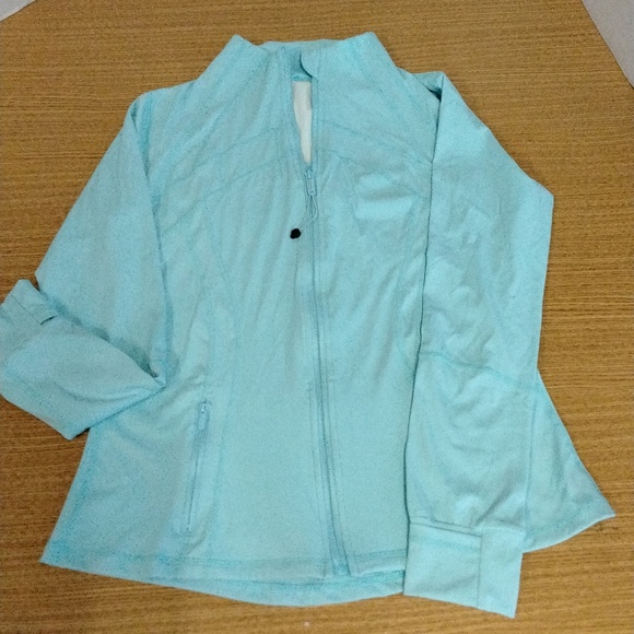 Lululemon Women's Light Blue Jacket - Picture 1 of 9